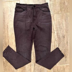 BDG High Rise Twig Ankle Black Distressed Jeans-Size 29